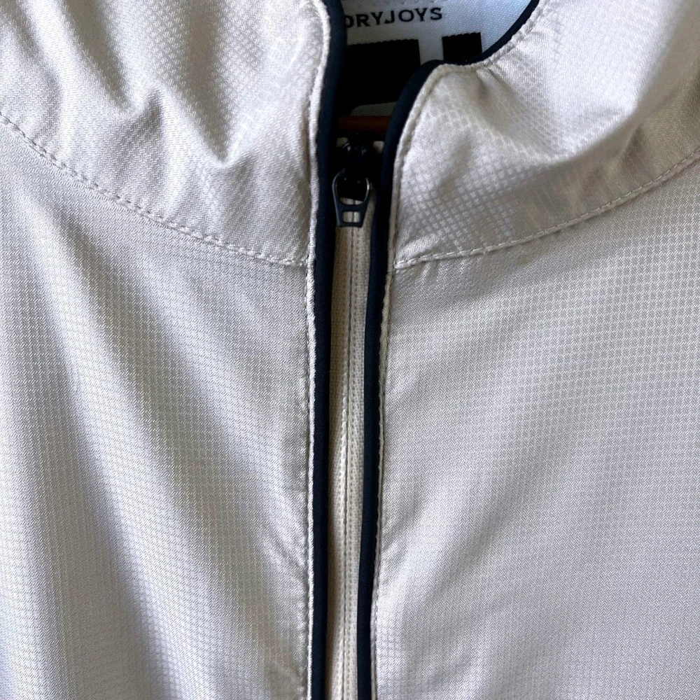 FootJoy Dryjoys Tour Collection 1/2 Zip Pull Over‎ Short Sleeve Golf Jacket XL